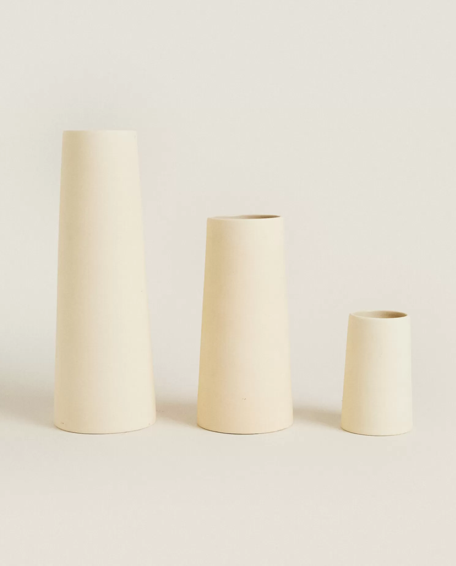 ZARA Home Vasos<Vaso De Tubo Ceramico