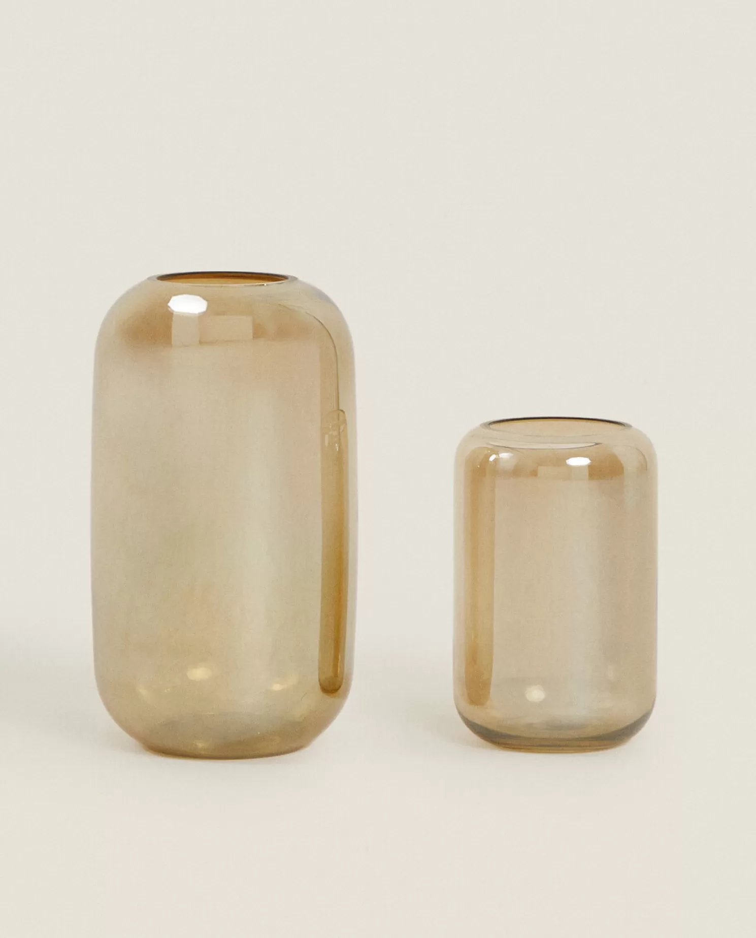 ZARA Home Vasos<Vaso De Vidro Brilhante