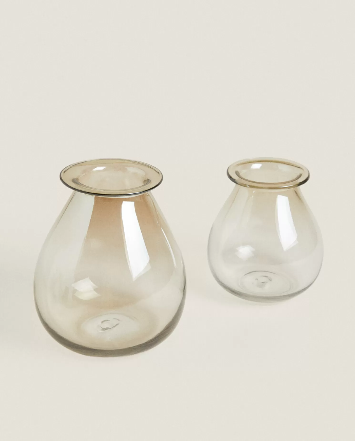 ZARA Home Vasos<Vaso De Vidro Esfumacado