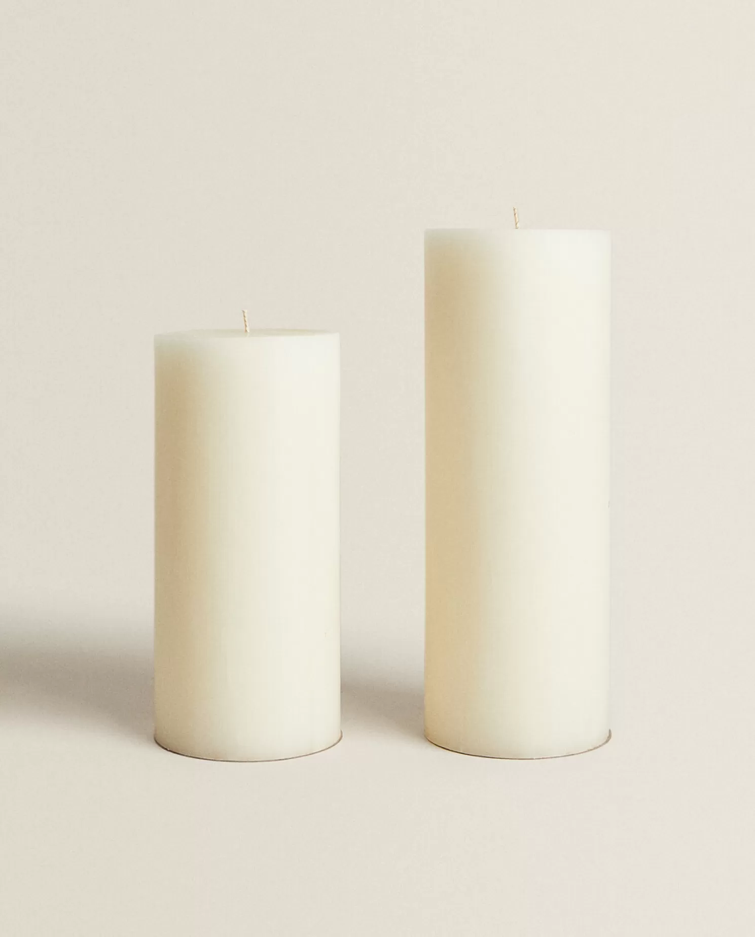 ZARA Home Velas<Vela De Cilindro Longo