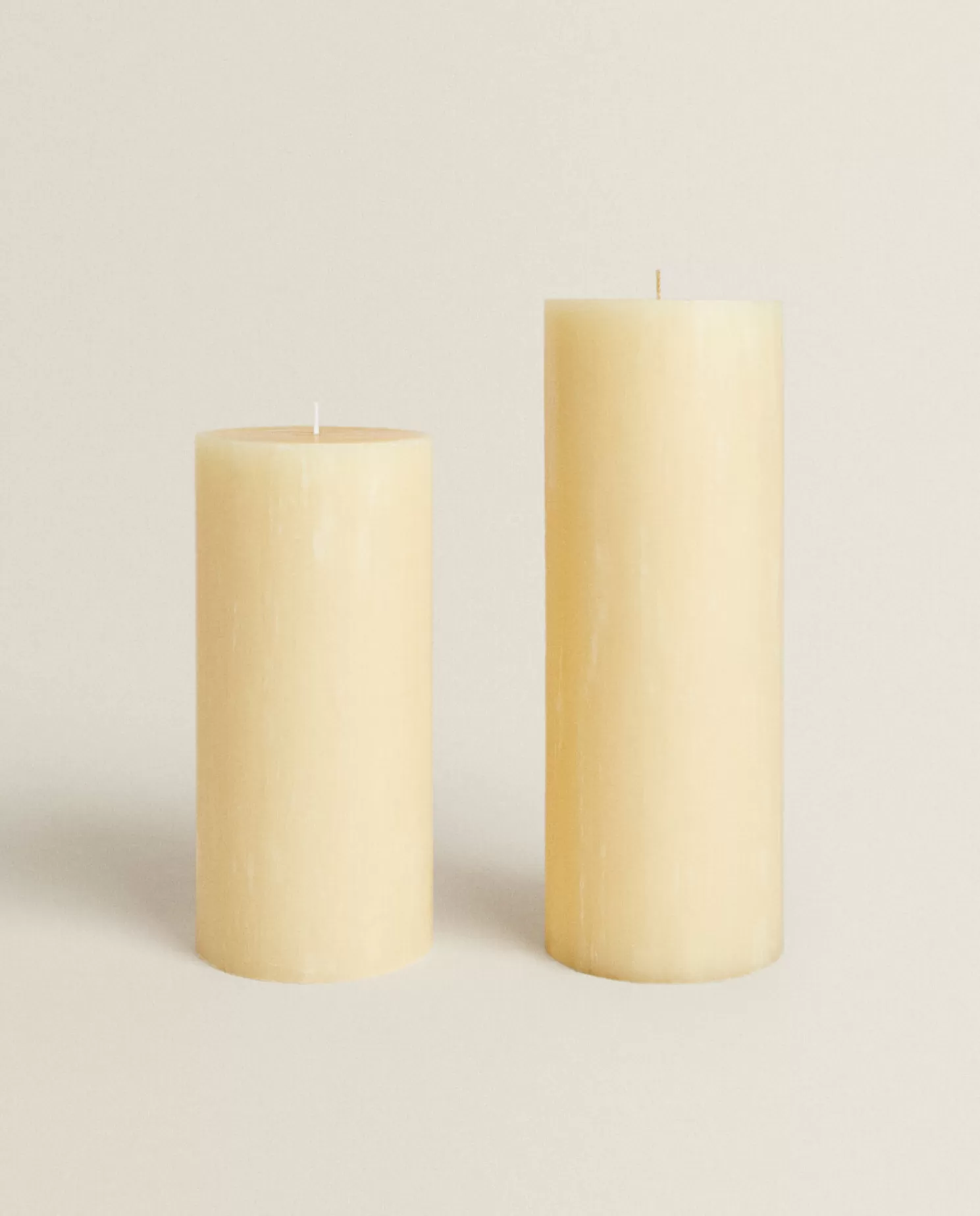 ZARA Home Velas<Vela De Cilindro Longo