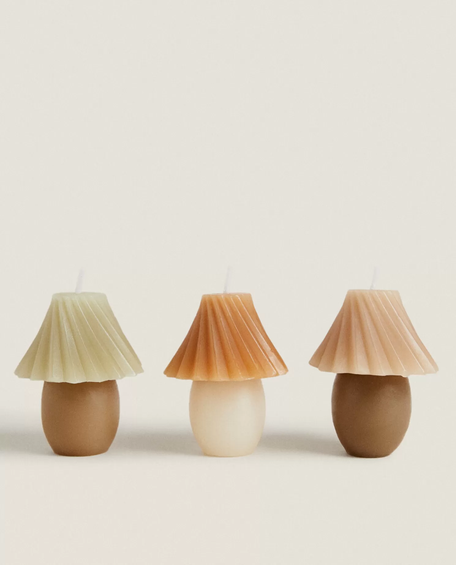 ZARA Home Velas<Velas Coloridas (Pacote De 3)